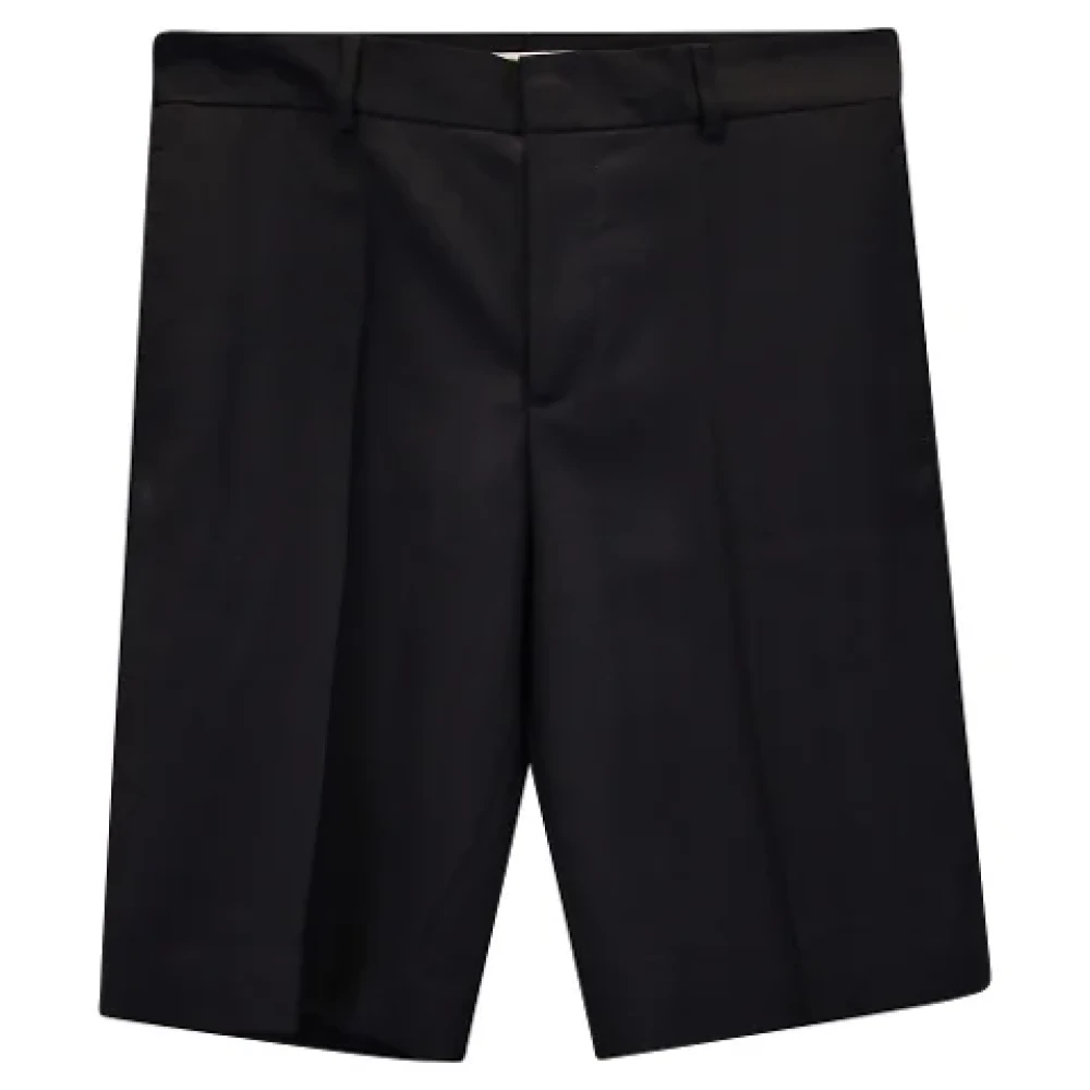 Givenchy Pre-owned Wool bottoms Black Heren