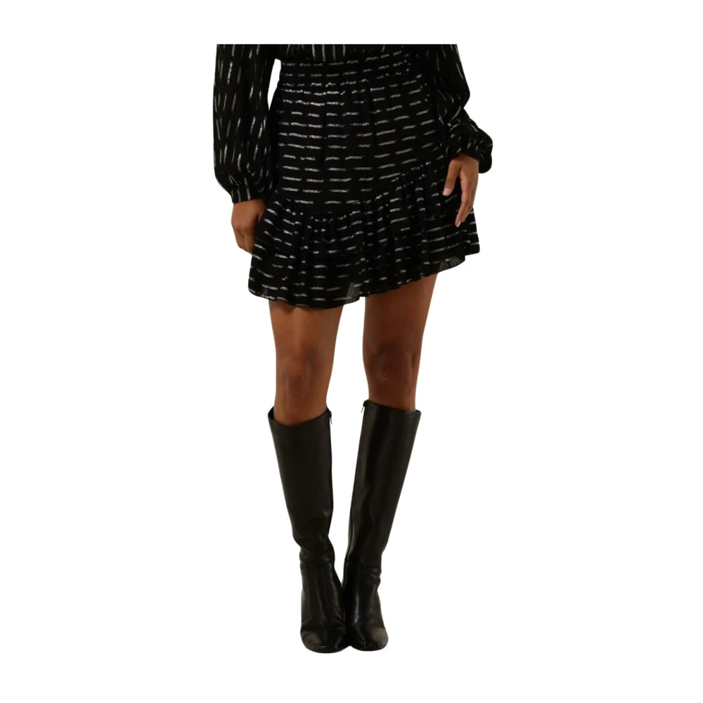 Amaya Amsterdam Scarlette Rok in Zwart Black Dames