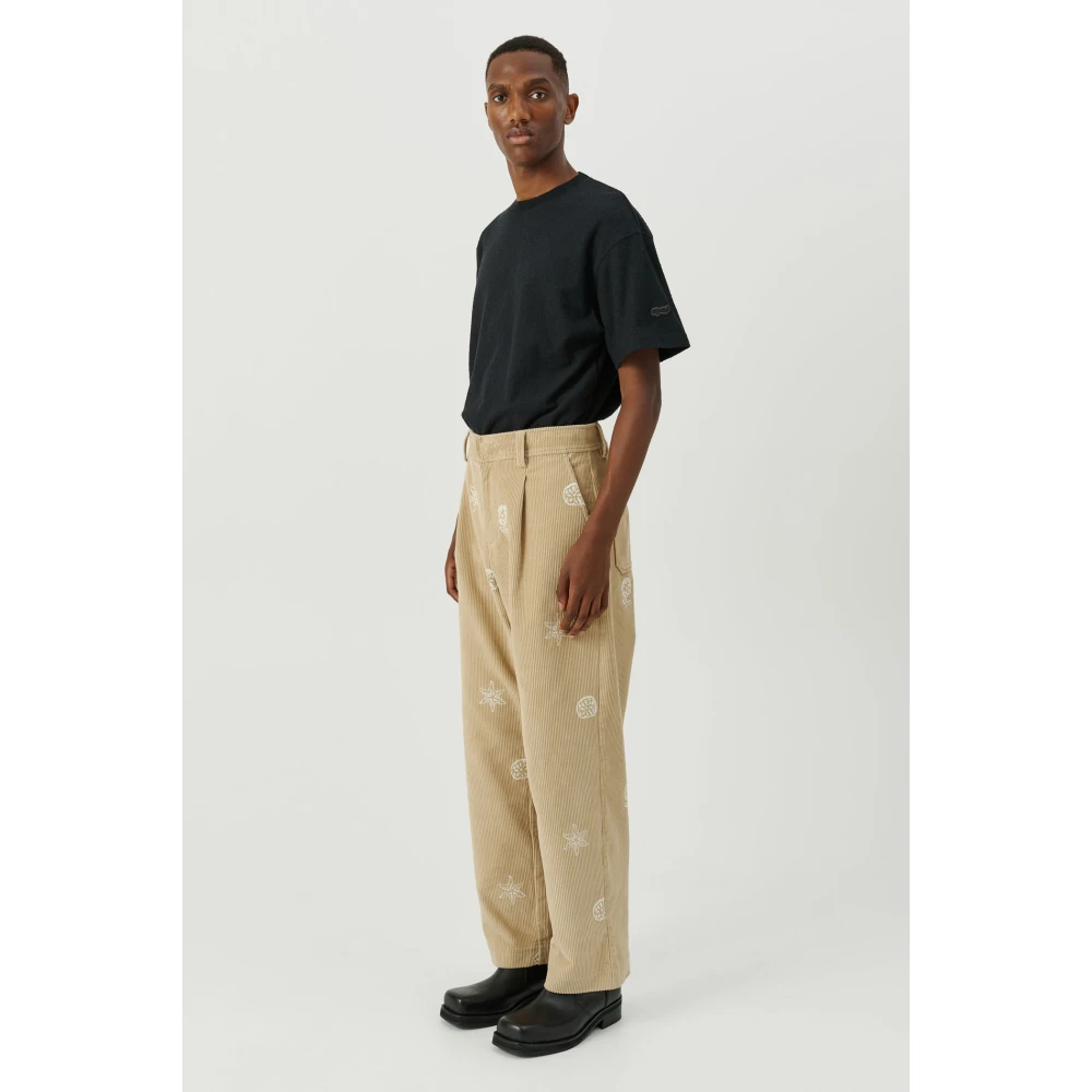Soulland Chinos Beige Heren