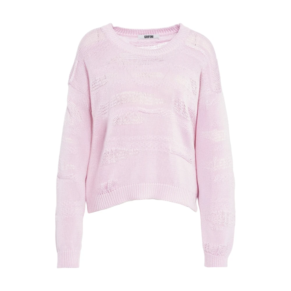 Knitwear > Round-neck Knitwear - - Mauro Grifoni - Modalova