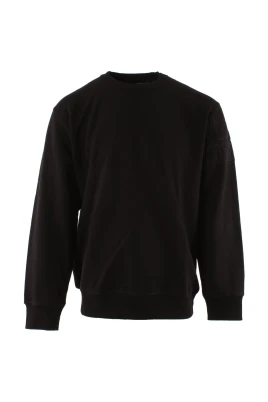 Diagonal Raised Fleece Sweatshirt