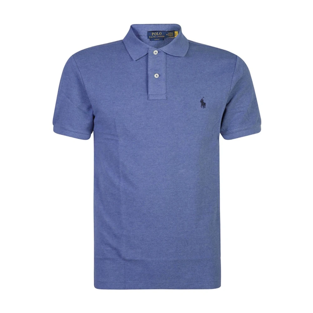 Ralph Lauren Faded Royal Heather Polo Blue Heren