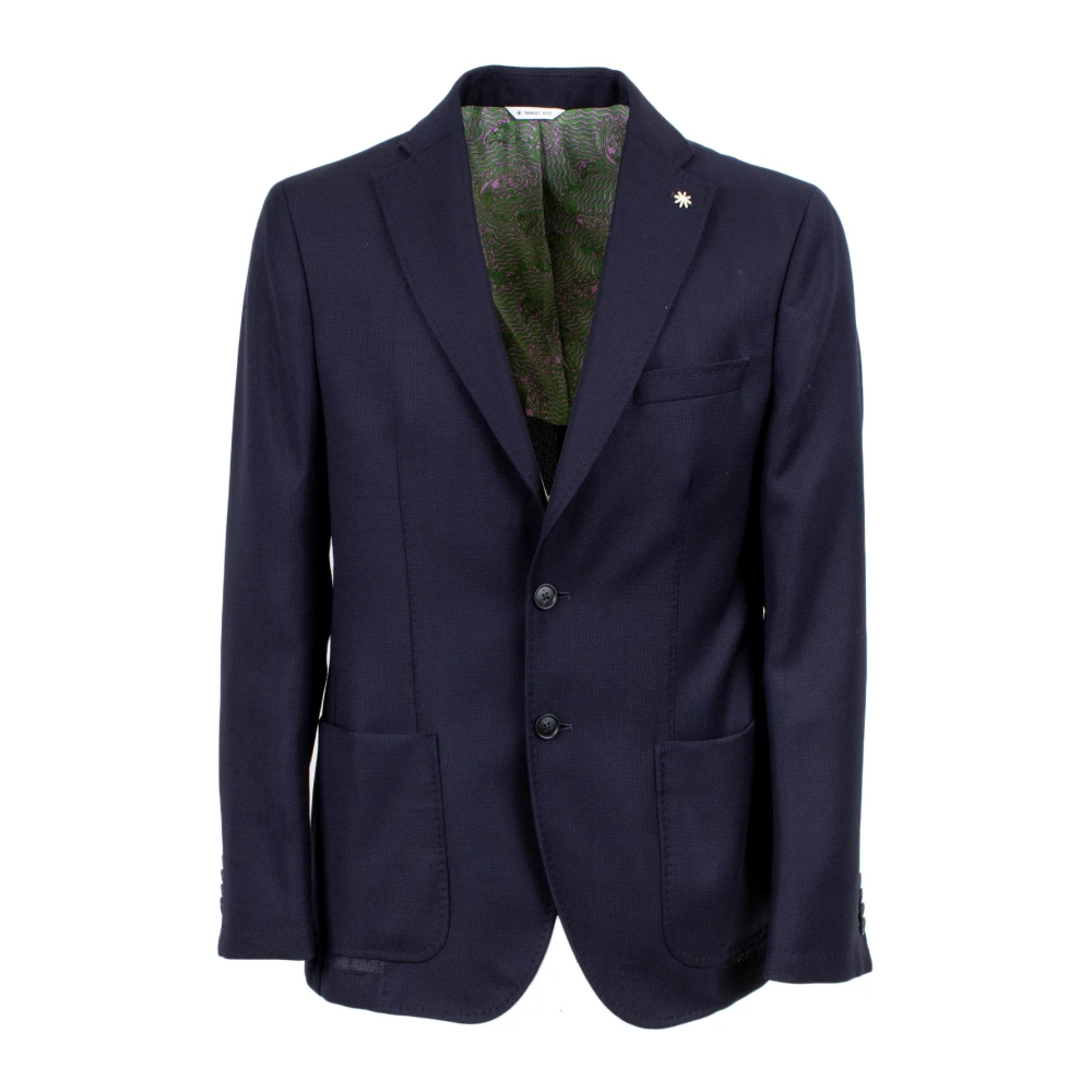 Manuel Ritz Men's Blue Blazer - Blazers - 5XL - Jackets
