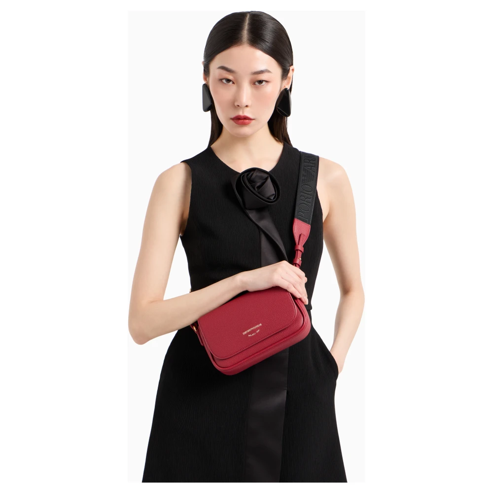 Emporio Armani Bordeaux Tassen Collectie Red Dames