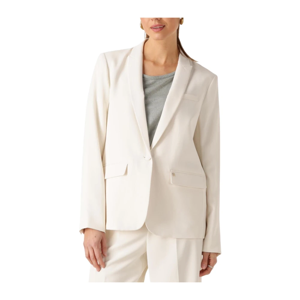 MOS MOSH Elegant Ecru Blazer Phoebe Miley White Dames