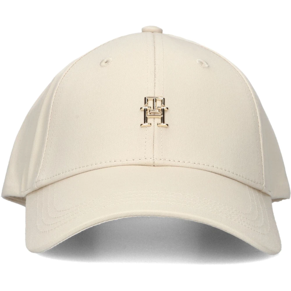 Tommy Hilfiger Beige Elevated Chic Cap voor vrouwen Beige Dames