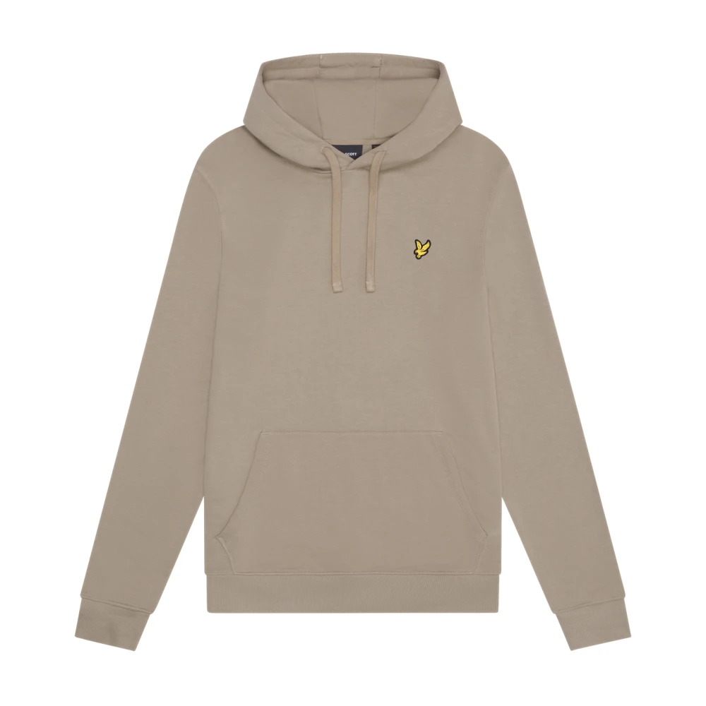 Lyle & Scott Stijlvolle Pullover Hoodie Beige Heren