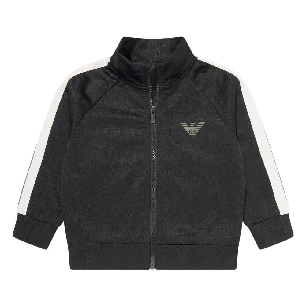 Emporio Armani Boys Blue Logo Track Jacket