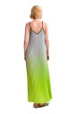 robe-longue-plissee-a-degrade-vert