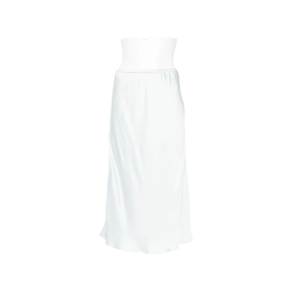 Jil Sander Femme Bleu Jupes, Taille: 34 Fr Midi Skirt