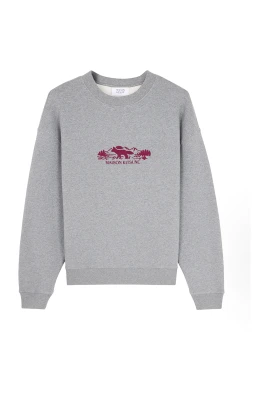 Tröja med broderad logotyp