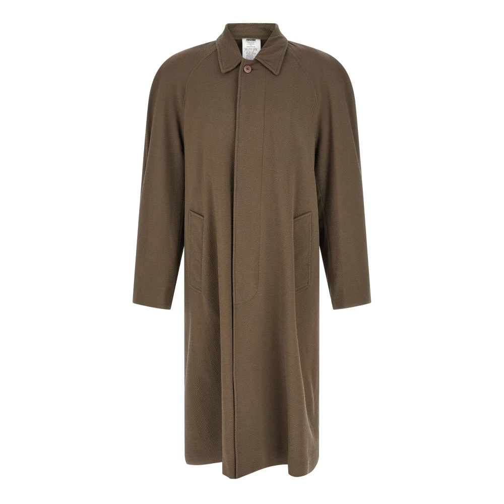 Magliano Hombre Marrón Abrigos, Talla: L