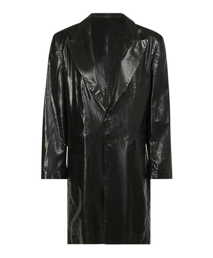veste-en-cuir-brillant-a-col-en-v