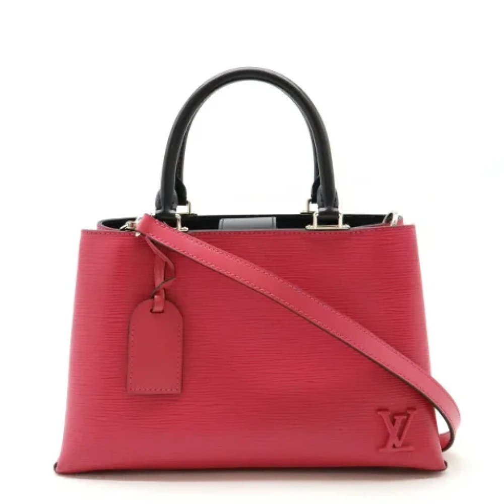 Louis Vuitton Vintage Pre-owned Leather handbags Pink Dames