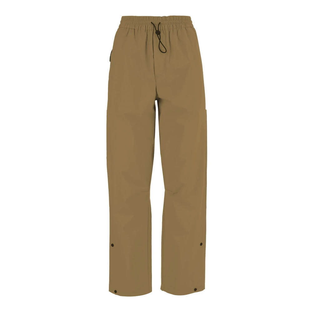 Autry Women's Brown Nylon Drawstring Jogging Pants