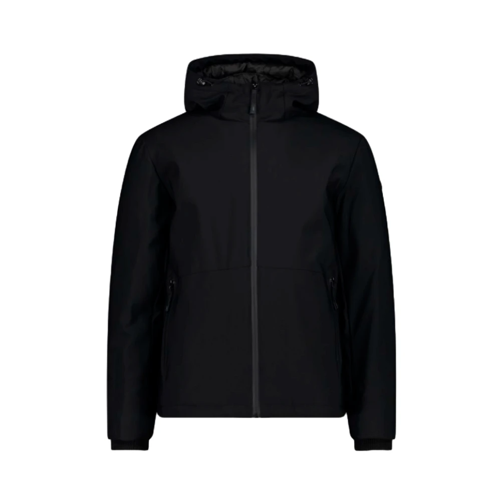 CMP Zwarte Winterjas Stijlvol Black Heren