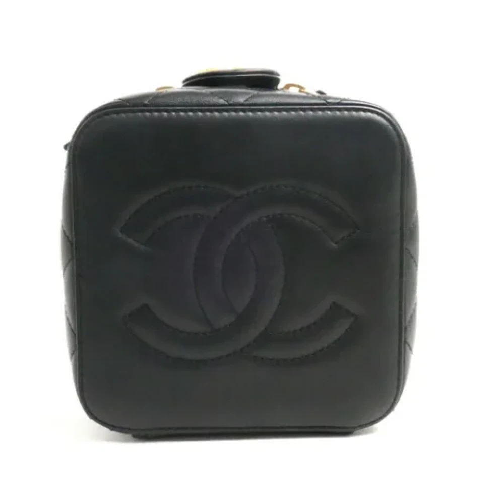 Chanel Vintage Pre-owned Leather chanel-bags Black Dames