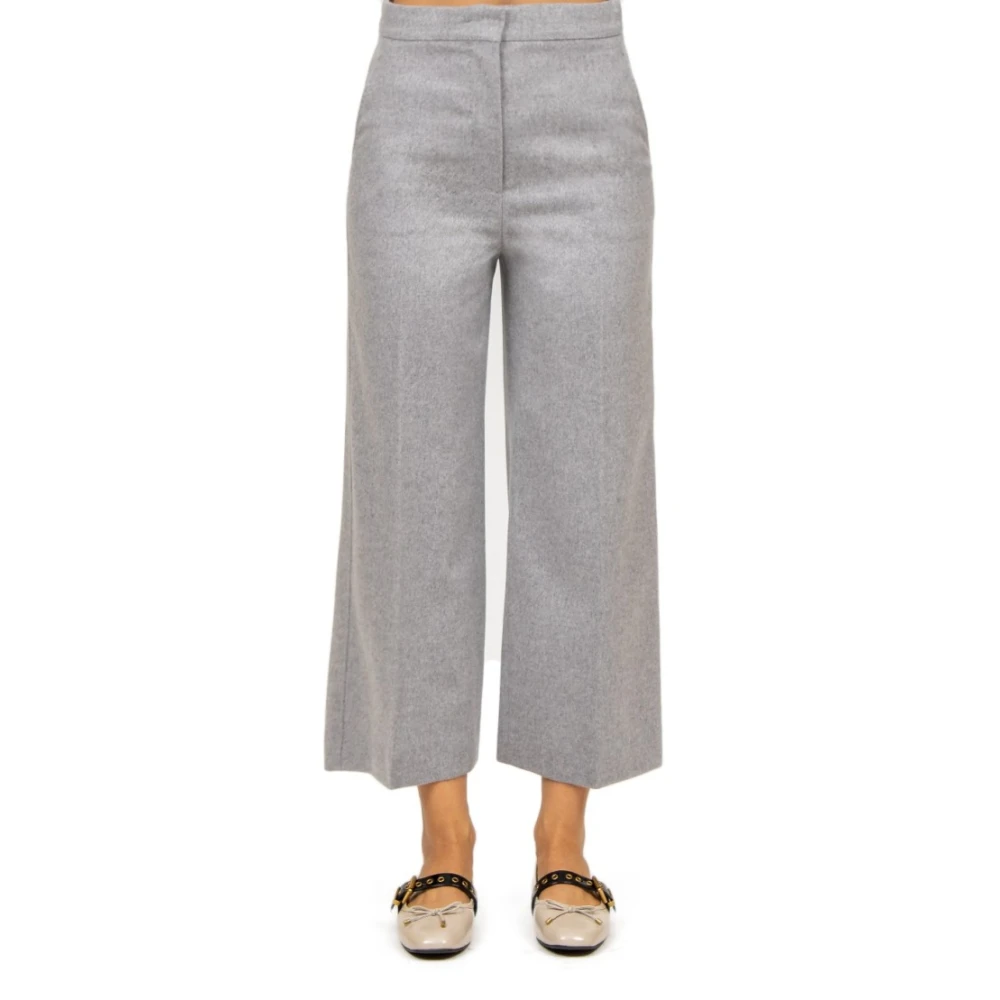 Trousers > Cropped Trousers - - Max Mara Studio - Modalova