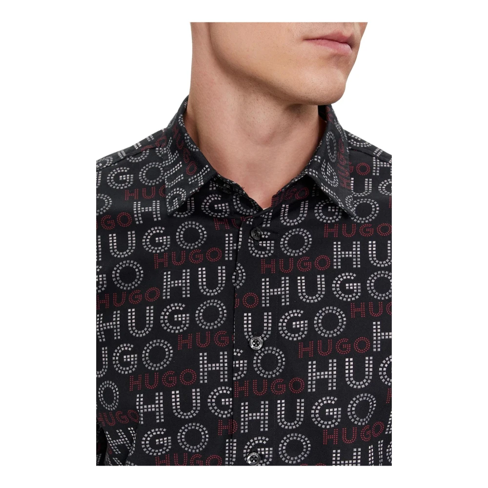 Hugo Boss Casual Shirts Multicolor Heren