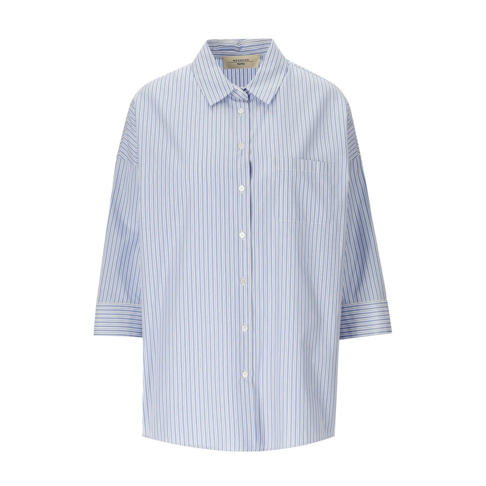 Weekend Max Mara Women's Blue Shirts, Xs, Giralda Shirt