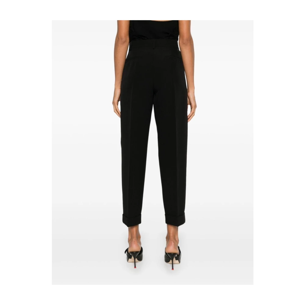 Ermanno Scervino Zwarte broek voor mannen Black Dames