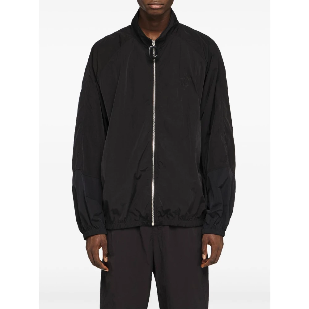 JW Anderson Zwarte Jassen voor Mannen Black Heren