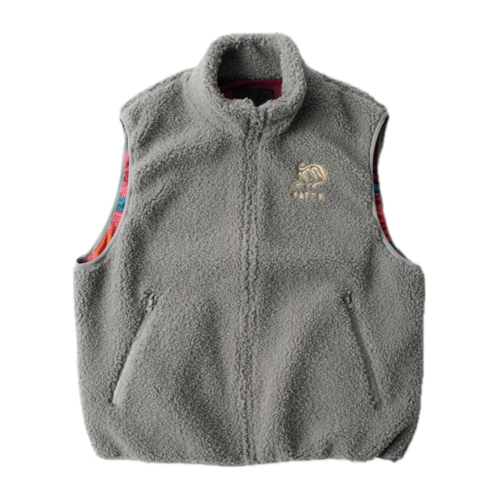 By Parra Alien Vest met Fruitboom Artwork Gray Heren