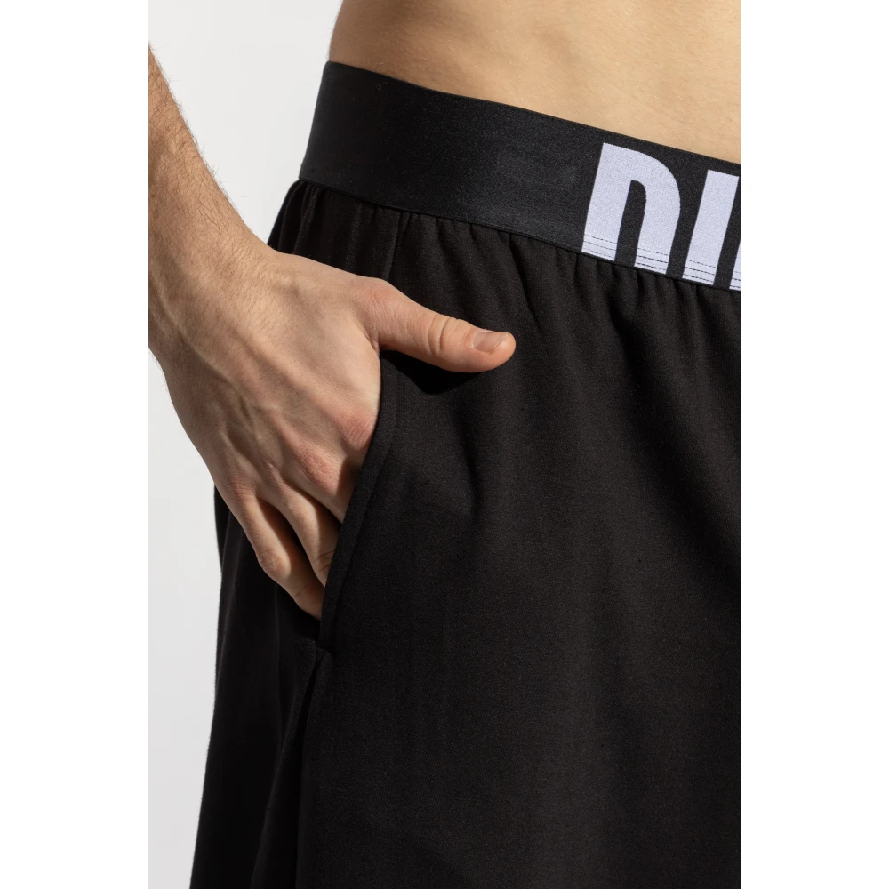 Diesel Pyjamabroek Nolan-D-Pop Black Heren