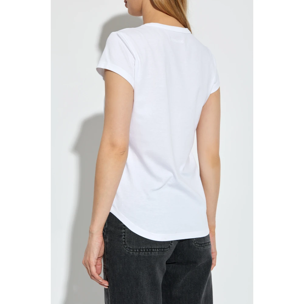 Zadig & Voltaire T-shirt `Woop` White Dames
