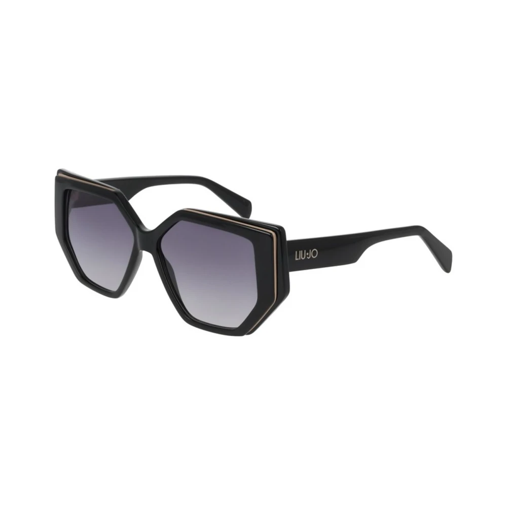 Liu Jo Black Lj810s 001 Woman Sunglasses Bio-Inject Squared Normal - Image 2