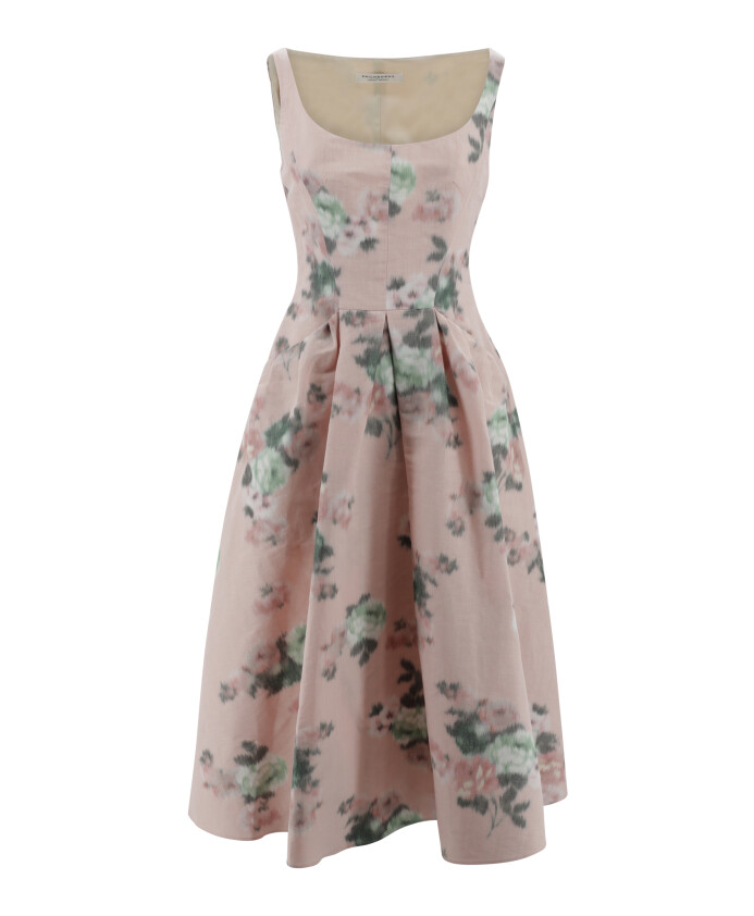 robe-evasee-a-volants