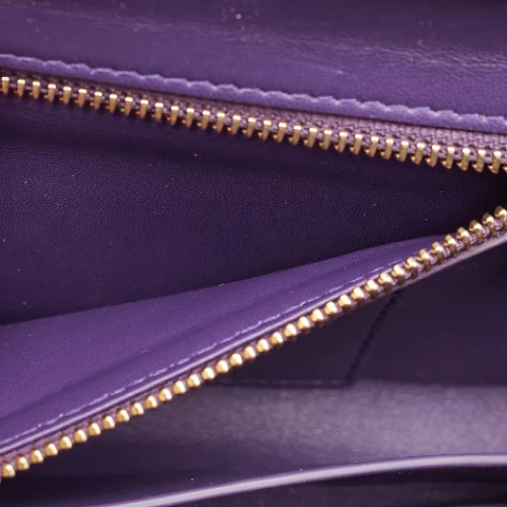 Dolce & Gabbana Pre-owned Fabric shoulder-bags Purple Dames