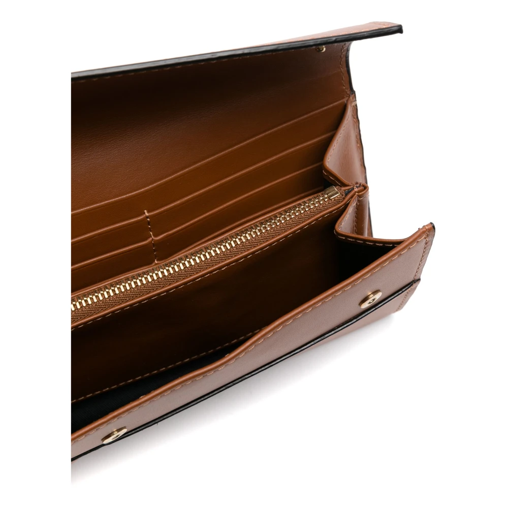Wandler Klassieke Oscar Portemonnee in Tan Brown Dames