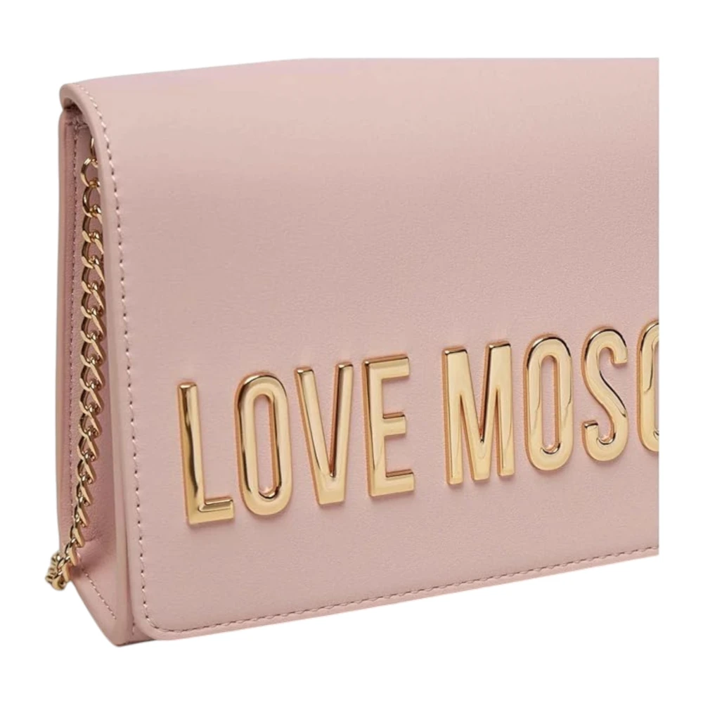 Love Moschino Stijlvolle Dameshandtas van Moschino Pink Dames