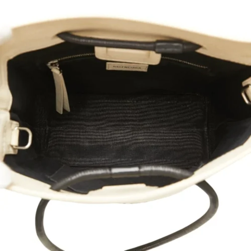 Balenciaga Vintage Pre-owned Leather totes White Dames
