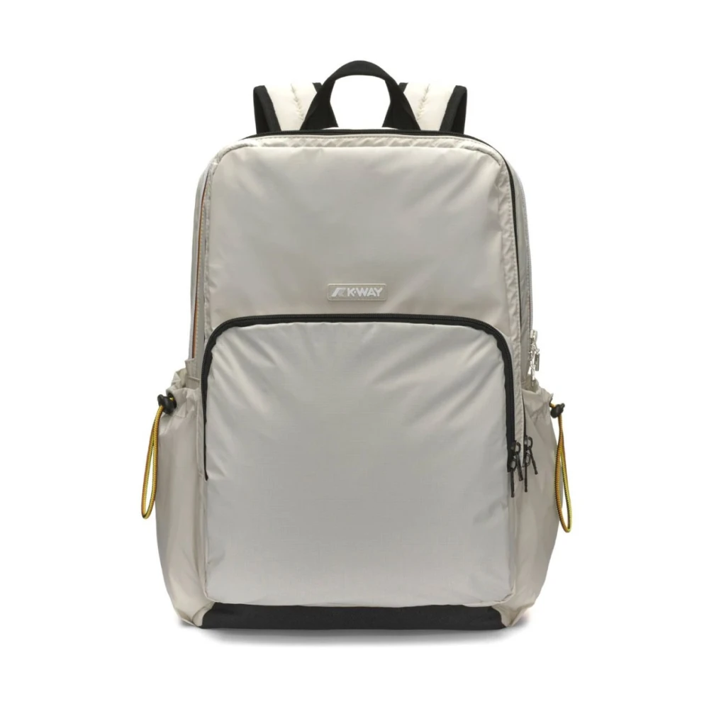 K-Way Uomo Beige Borse, Taglia Unica, New,