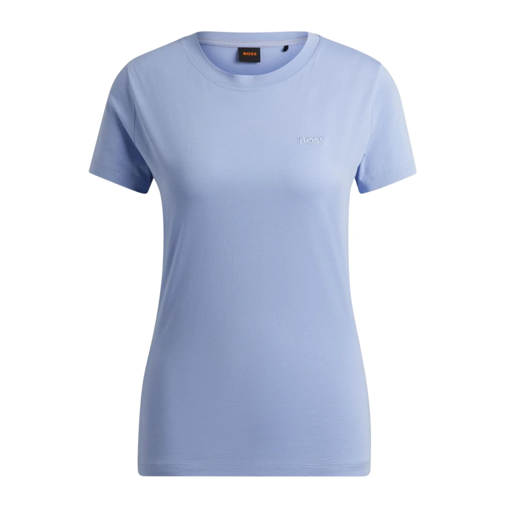 Hugo Boss Dames Casual T-shirt Blue Dames