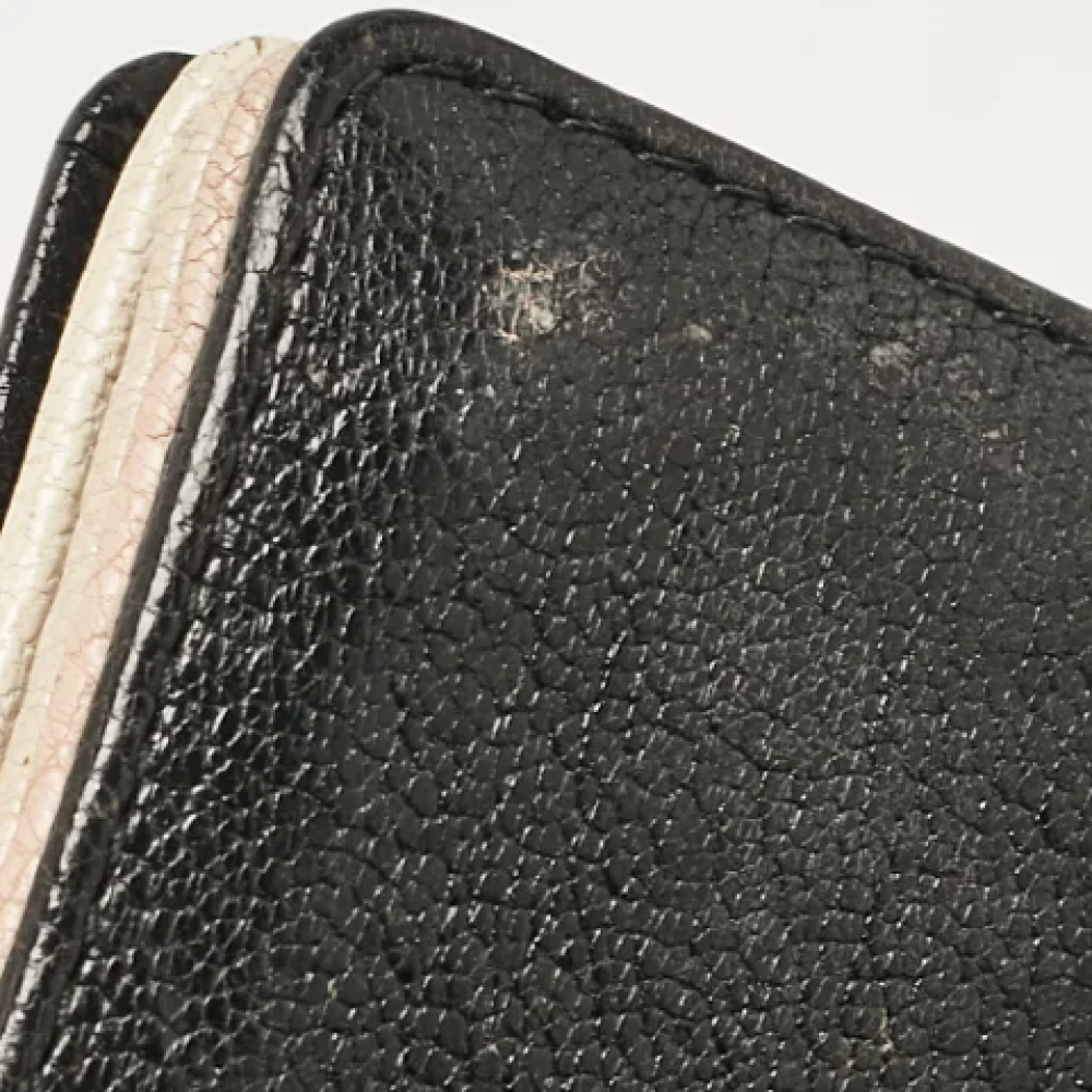 Miu Pre-owned Leather wallets Multicolor Dames