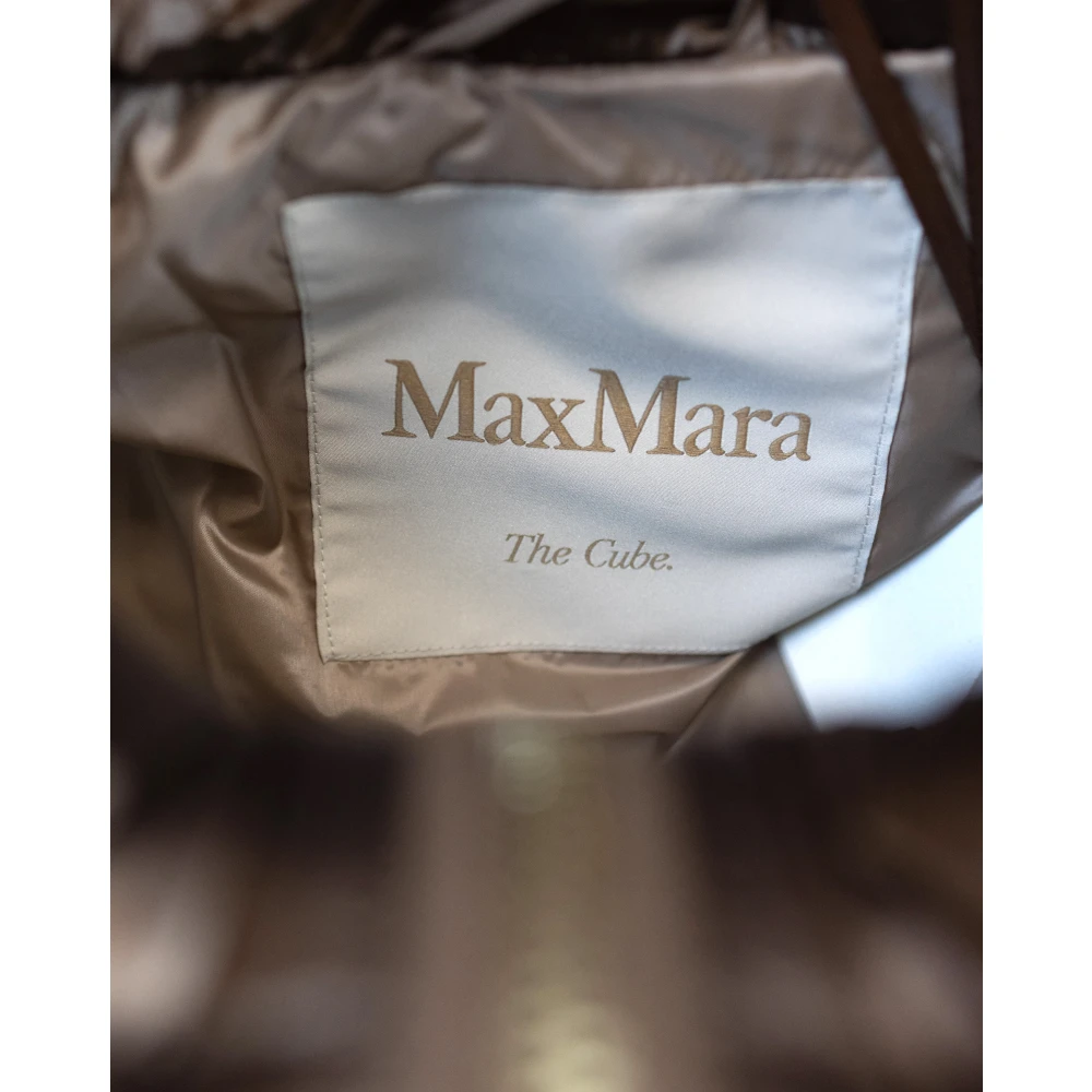 Max Mara Weekend Bruine parka met capuchon van The Cube Brown Dames