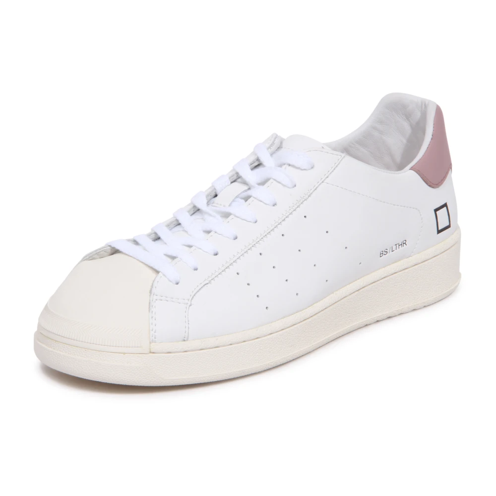 D.a.t.e. Base Leather -Petal Sneakers Dames Schoenen Wit