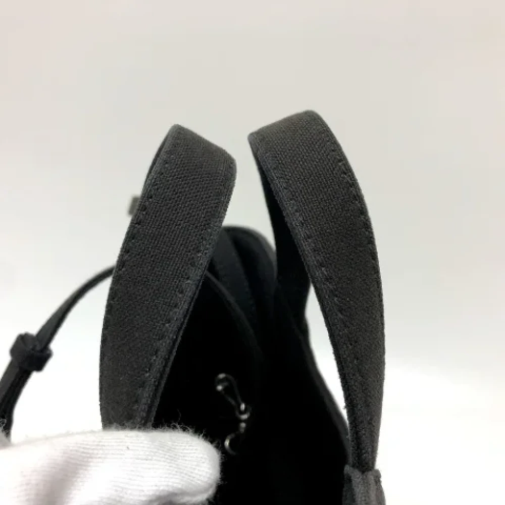 Balenciaga Vintage Pre-owned Cotton balenciaga-bags Black Dames