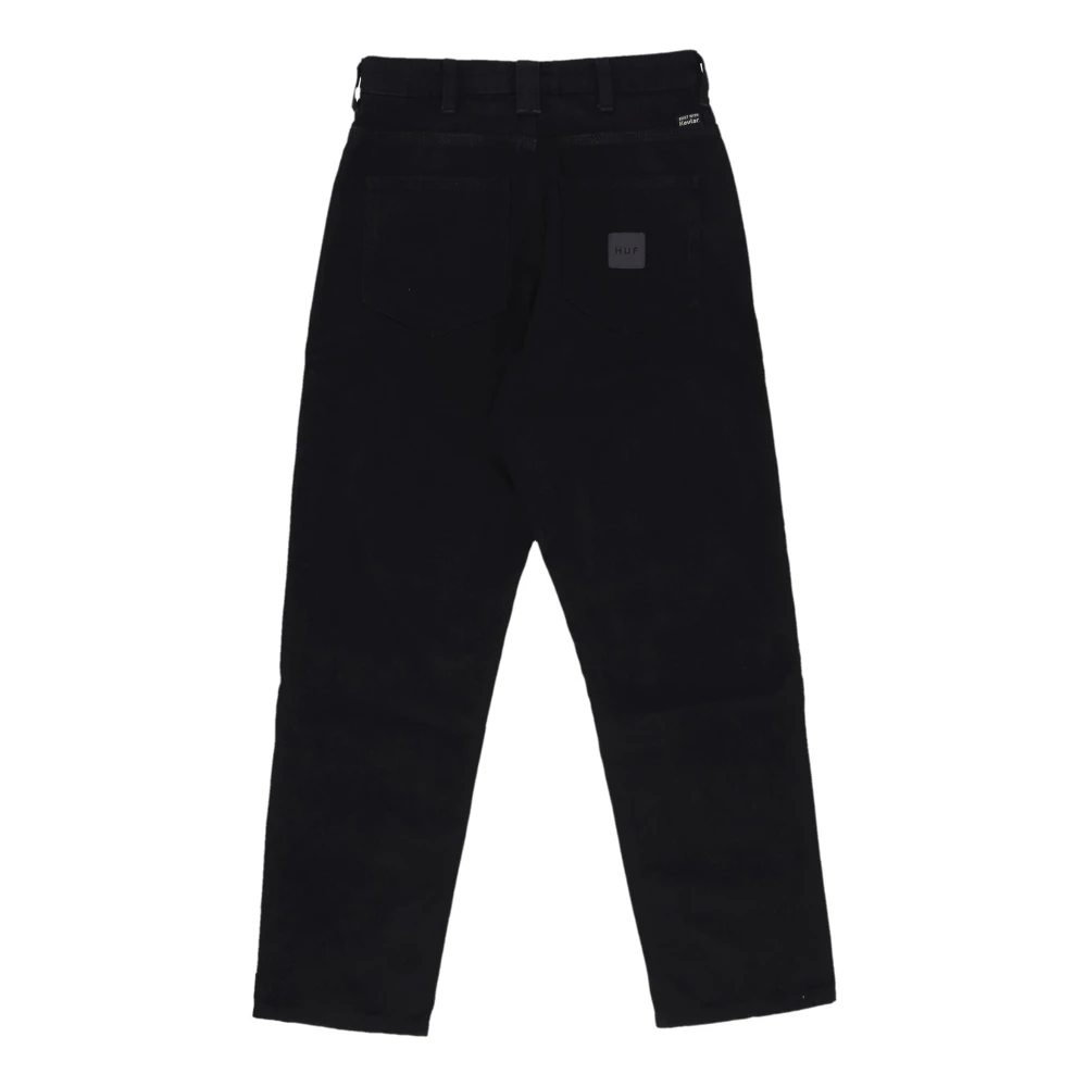 HUF Zwarte Denim Fietser Jeans Black Heren