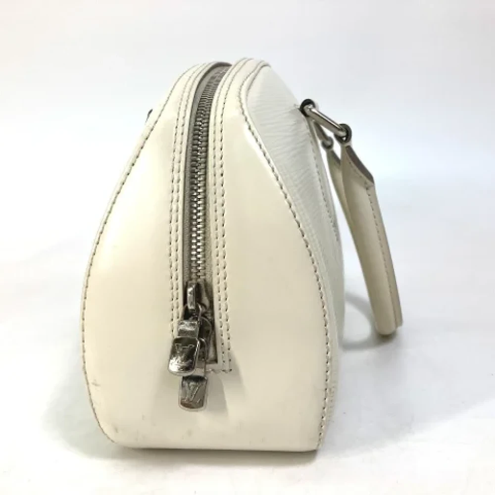 Louis Vuitton Vintage Pre-owned Leather louis-vuitton-bags White Dames
