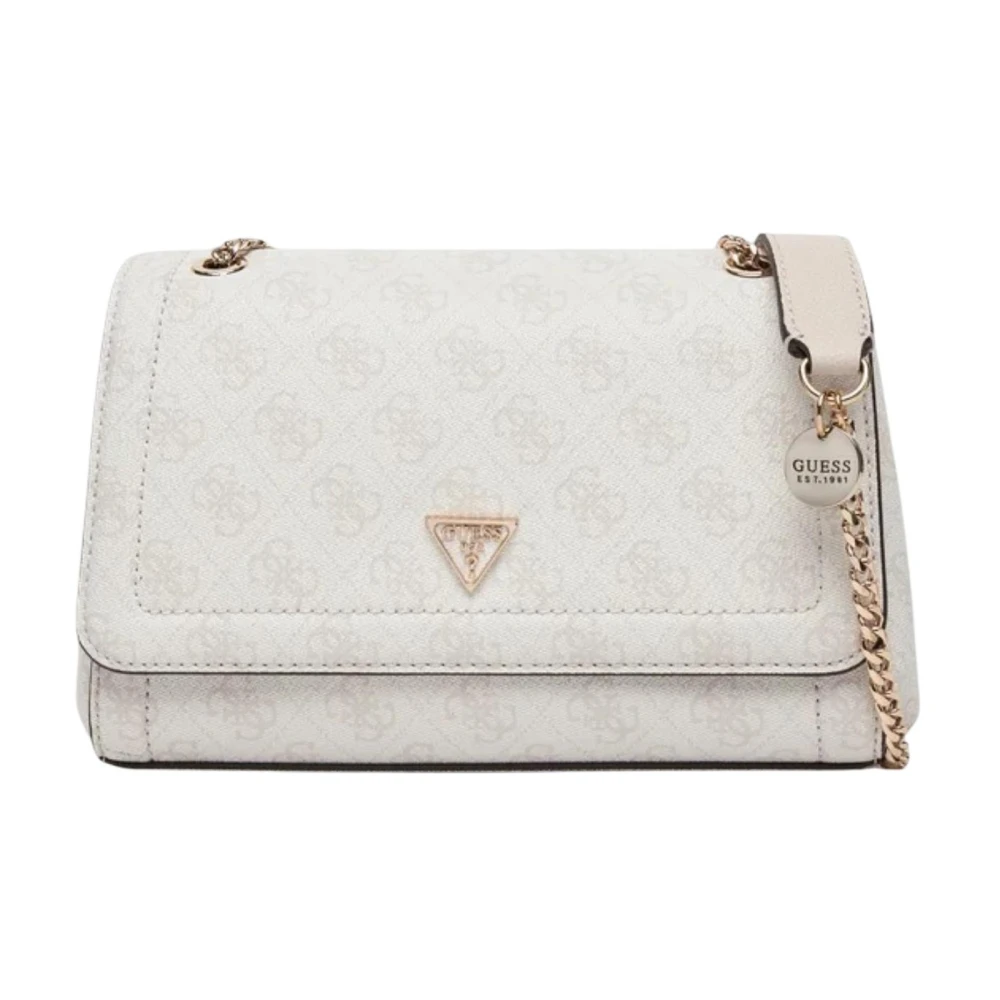 Guess Women's Beige Noelle Ii Cnvrtble Xbody Flap - Shoulder Bags - One Size - Bags