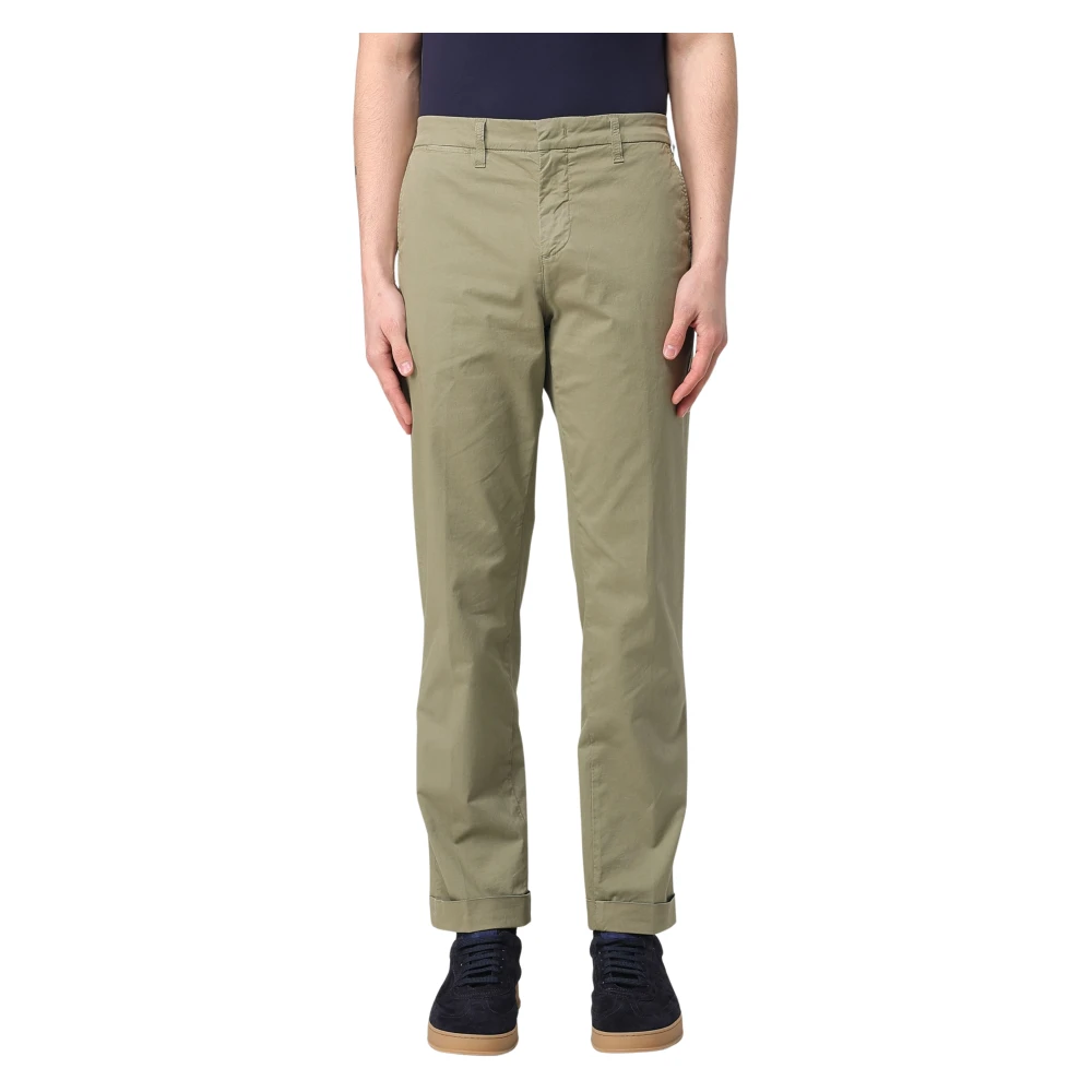 Fay - Trousers > Chinos - Green - Fay - Modalova