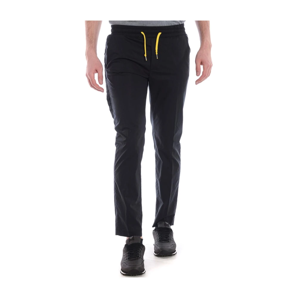 Daniele Alessandrini Men's Black Chinos, S, Jeans Trouser