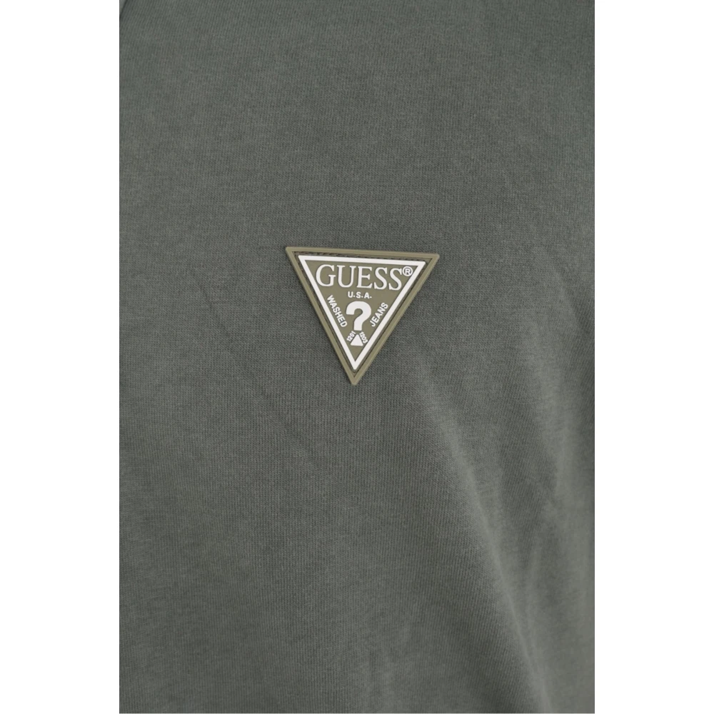 Guess Katoenen poloshirt Groen Green Heren