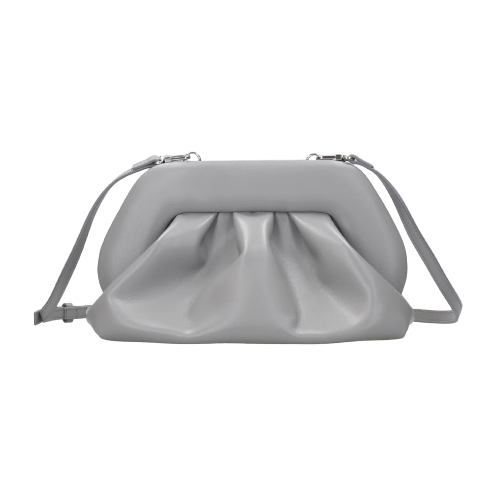 THEMOIRè Vegan Stof Clutch Tas Grijs Gray Dames