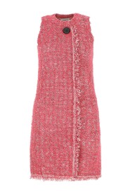 Rosa Baumwollmischkleid