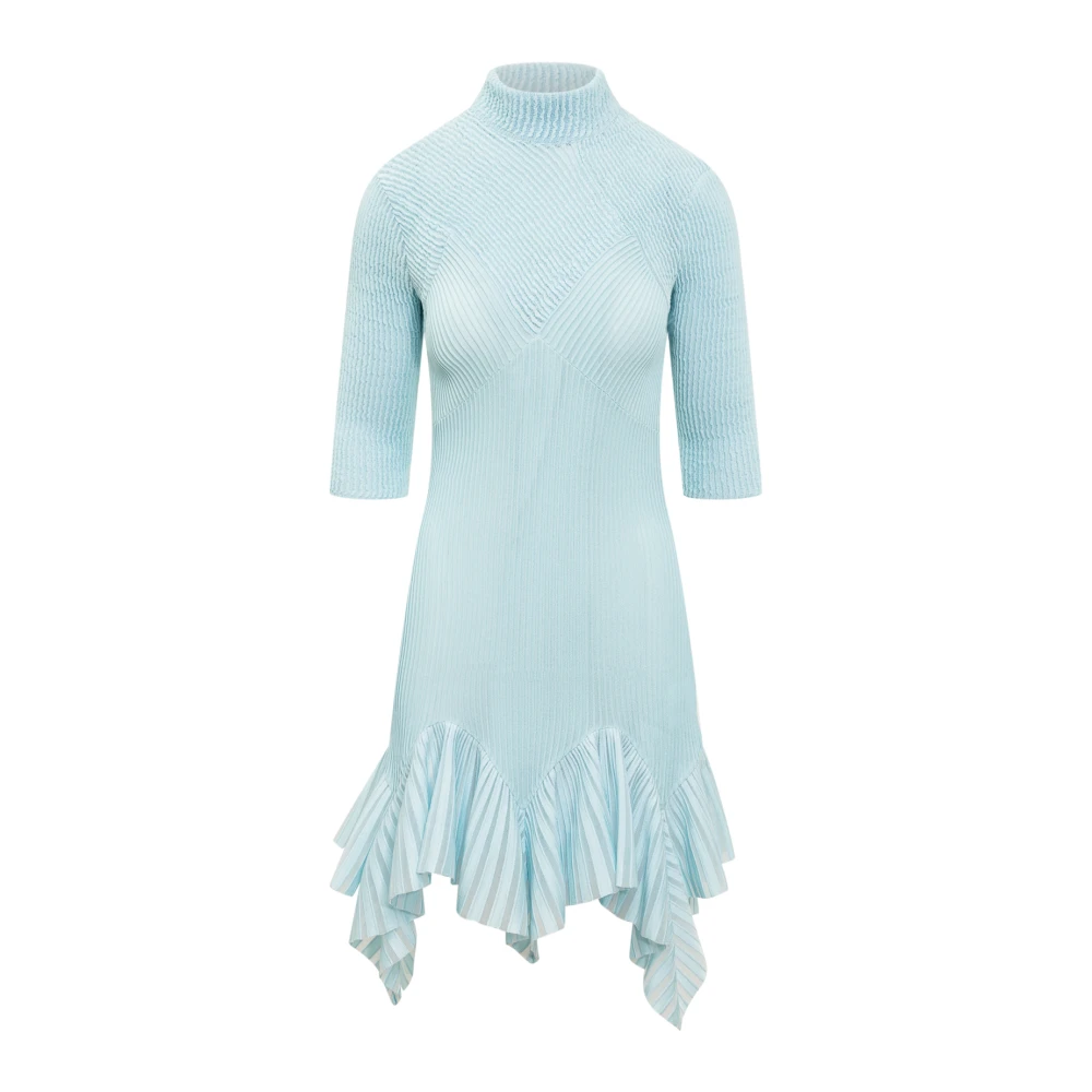 Givenchy High Neck Jurk Blue Dames